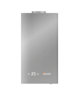 Газовая колонка VilTerm E11 Glass серебро с модуляцией