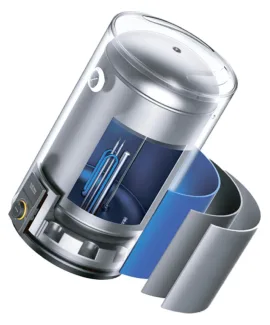 Водонагреватель накопительный Midea MWH-3015-CVM, 30 л — бак: эмаль, механическое управление