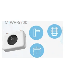 Водонагреватель проточный Midea MIWH-5700 — электронное управление