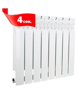 Радиатор биметаллический Oasis ECO 500/80, 4 секции