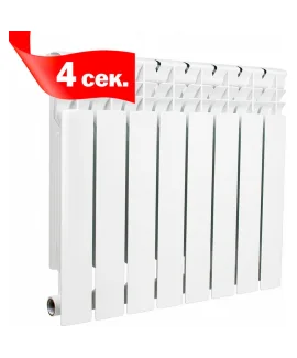 Радиатор алюминиевый Comfort Factor ECO 500/100, 4 секции
