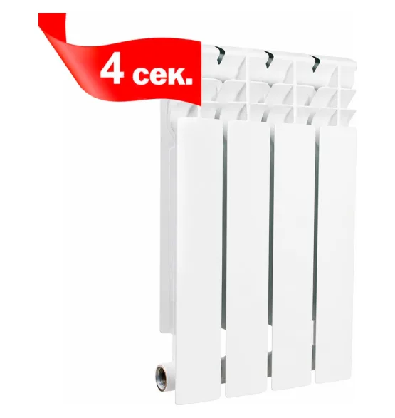 Радиатор биметаллический Comfort Factor ECO 500/80, 4 секции