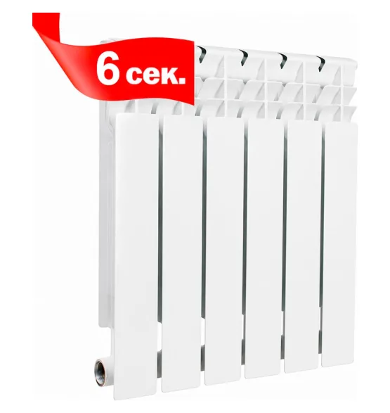 Радиатор биметаллический Comfort Factor ECO 500/80, 6 секций