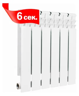 Радиатор биметаллический Comfort Factor ECO 500/80, 6 секций