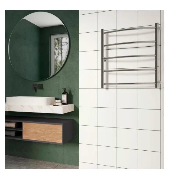 Полотенцесушитель водяной Gloss & Reiter Raduga LeRi, 50×60 см — фото 2