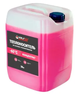 Теплоноситель Valfex −65 °C, этиленгликоль, 30 кг