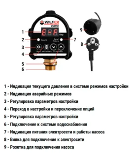 Автоматическое реле давления 1/2