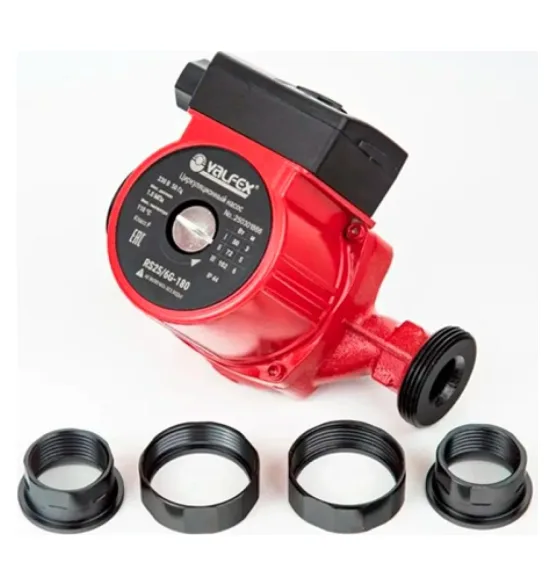 Циркуляционный насос VALFEX VCP 25-60G 180 мм (с гайками)