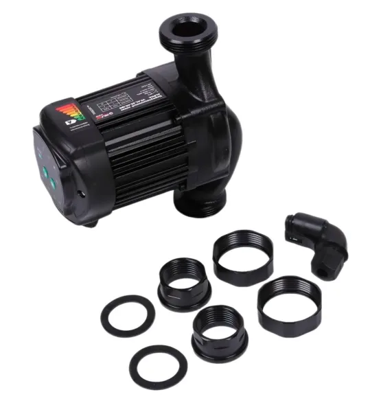 Циркуляционный энергоэффективный насос VALFEX ALPHA 25-40 180 мм (с гайками) — корпус: чугун, монтажная длина 180 мм