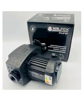 Циркуляционный энергоэффективный насос VALFEX ALPHA 25-60 130 мм (с гайками и теплоизоляцией) — корпус: чугун, монтажная длина 130 мм