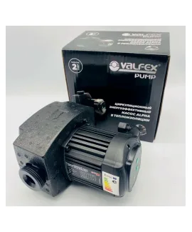 Циркуляционный энергоэффективный насос VALFEX ALPHA 25-60 180 мм (с гайками и теплоизоляцией) — корпус: чугун, монтажная длина 180 мм