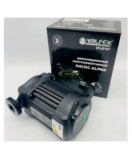 Циркуляционный энергоэффективный насос VALFEX ALPHA 32-60 180 мм (с гайками и теплоизоляцией) — корпус: чугун, монтажная длина 180 мм