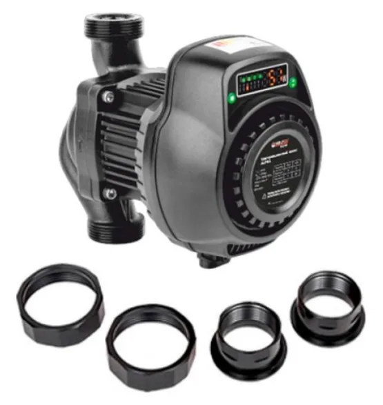 Циркуляционный энергоэффективный насос VALFEX ALPHA 25-80 180 мм (с гайками)