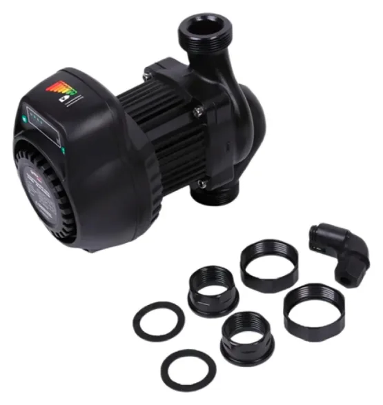 Циркуляционный энергоэффективный насос VALFEX ALPHA 25-80 180 мм (с гайками) — корпус: чугун, монтажная длина 180 мм