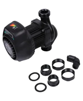 Циркуляционный энергоэффективный насос VALFEX ALPHA 25-80 180 мм (с гайками) — корпус: чугун, монтажная длина 180 мм
