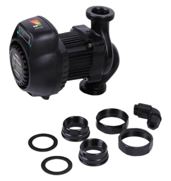 Циркуляционный энергоэффективный насос VALFEX ALPHA 32-80 180 мм (с гайками) — корпус: чугун, монтажная длина 180 мм