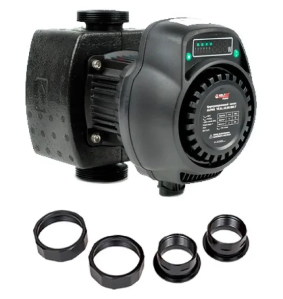 Циркуляционный энергоэффективный насос VALFEX ALPHA 32-80 180 мм (с гайками и теплоизоляцией)