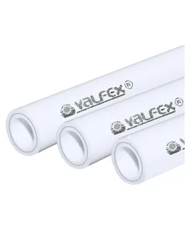 Труба полипропиленовая Valfex 40 × 6,7 мм PN25, армированная алюминием, белая