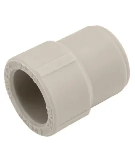 Муфта полипропиленовая Valfex 50/20 мм, переходная, ВН/НР, серая