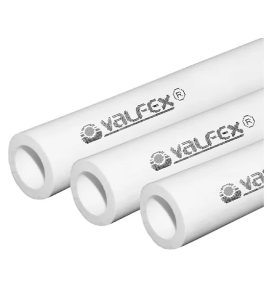 Полипропиленовая труба Valfex 63×5,8 мм PN10, штанга 4 м, белая