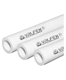 Труба полипропиленовая Valfex 63 × 5,8 мм PN10, штанга 4 м, белая