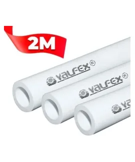 Труба полипропиленовая Valfex 40 × 6,7 мм PN25, армированная алюминием, штанга 2 м, белая