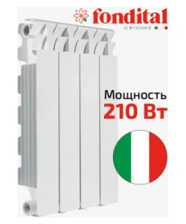 Алюминиевый радиатор FONDITAL Calidor Super B4  500/100 /10 секций