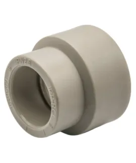 Муфта полипропиленовая EVER PLAST 40/32 мм, переходная, ВН/ВН, серый
