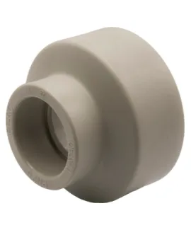 Муфта полипропиленовая EVER PLAST 63/40 мм, переходная, ВН/ВН, серый