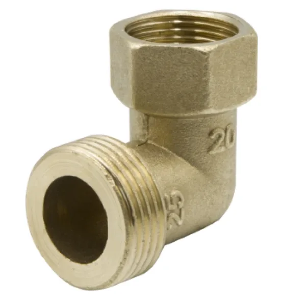 Угол латунный LEXLINE 1″ × 3/4″, ВН/НР