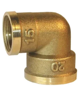 Угол латунный LEXLINE 3/4″ × 1/2″, ВН/ВН