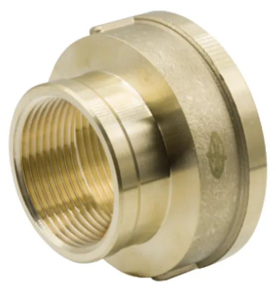 Переходник латунный LEXLINE 2″ × 1 1/4″, ВН/ВН