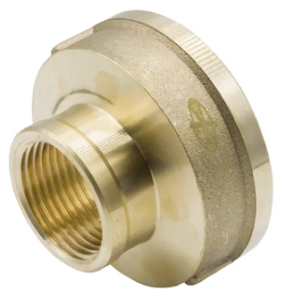 Переходник латунный LEXLINE 2″ × 1″, ВН/ВН