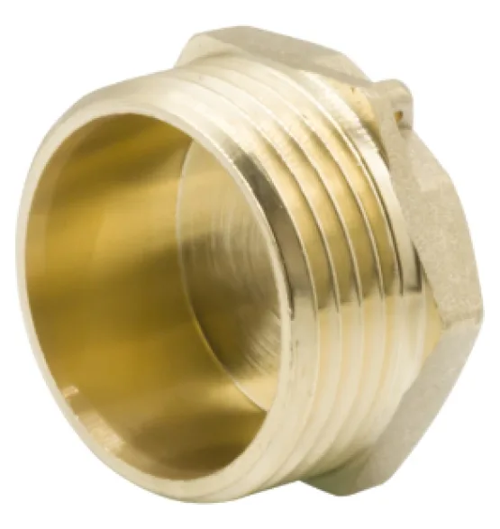 Заглушка латунная LEXLINE 1/2″, НР