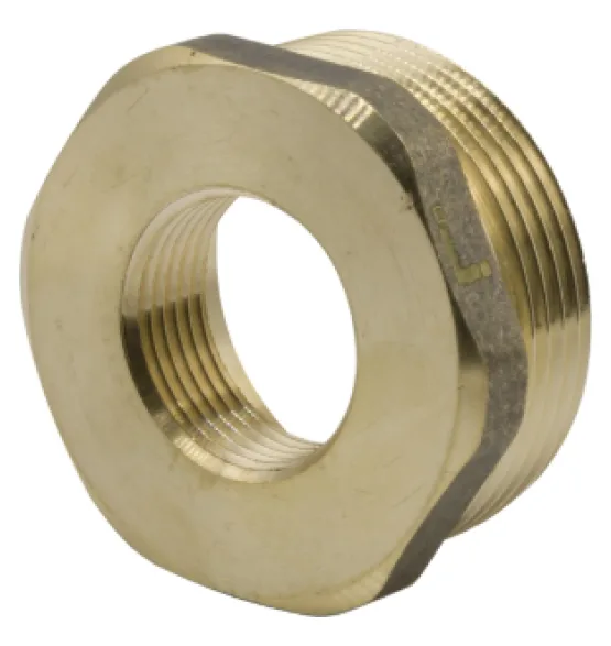 Футорка латунная LEXLINE 1 1/2″ × 3/4″, НР/ВН