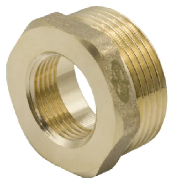 Футорка латунная LEXLINE 1 1/4″ × 3/4″, НР/ВН