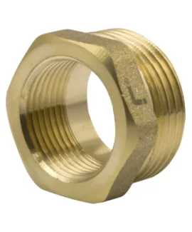 Футорка латунная LEXLINE 1″ × 3/4″, НР/ВН