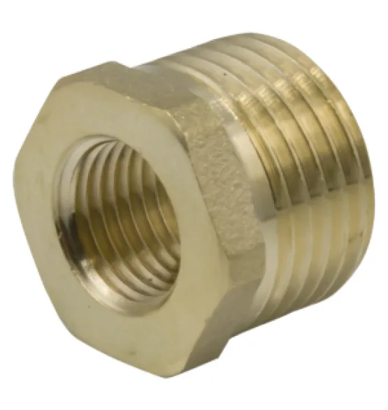 Футорка латунная LEXLINE 1/2″ × 1/4″, НР/ВН