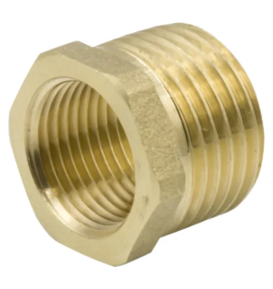 Футорка латунная LEXLINE 1/2″ × 3/8″, НР/ВН