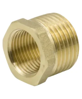 Футорка латунная LEXLINE 1/2″ × 3/8″, НР/ВН