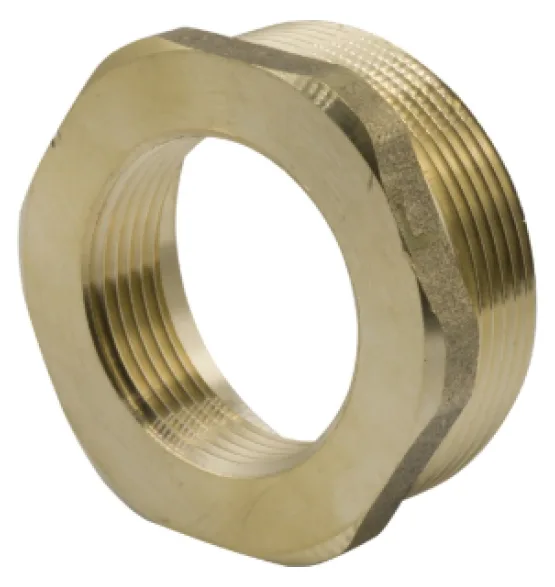 Футорка латунная LEXLINE 2″ × 1 1/4″, НР/ВН