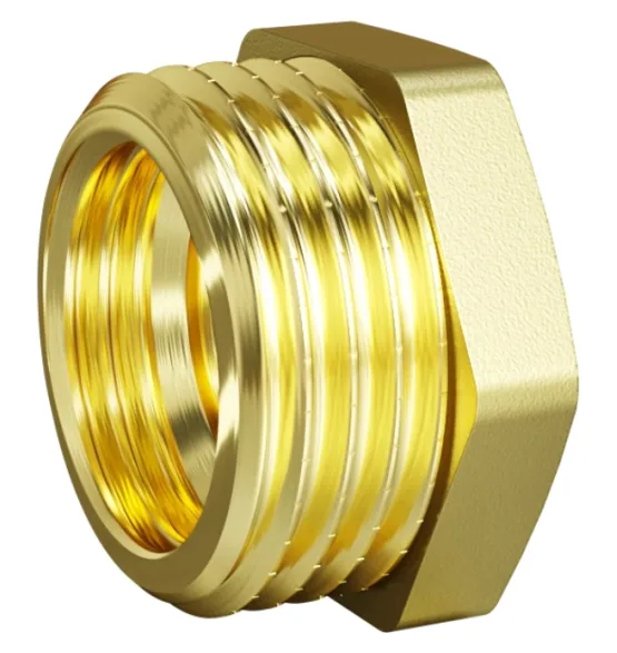 Футорка латунная LD Pride 1″ × 1/2″, НР
