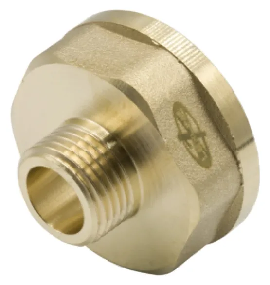 Переходник латунный LEXLINE 1 1/4″ × 1/2″, ВН/НР