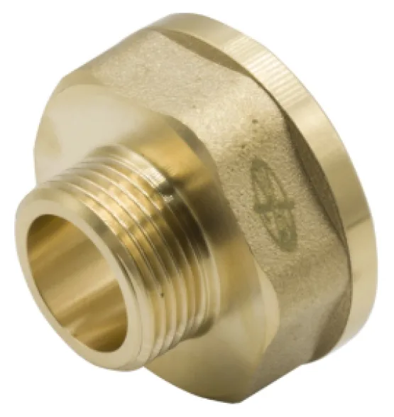 Переходник латунный LEXLINE 1 1/4″ × 3/4″, ВН/НР