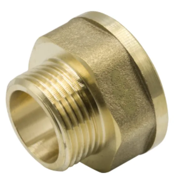 Переходник латунный LEXLINE 1″ × 3/4″, ВН/НР