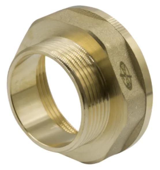 Переходник латунный LEXLINE 2″ × 1 1/2″, ВН/НР