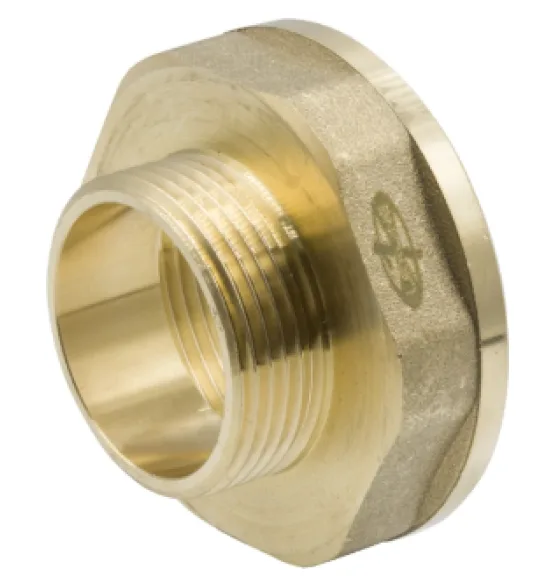 Переходник латунный LEXLINE 2″ × 1 1/4″, ВН/НР