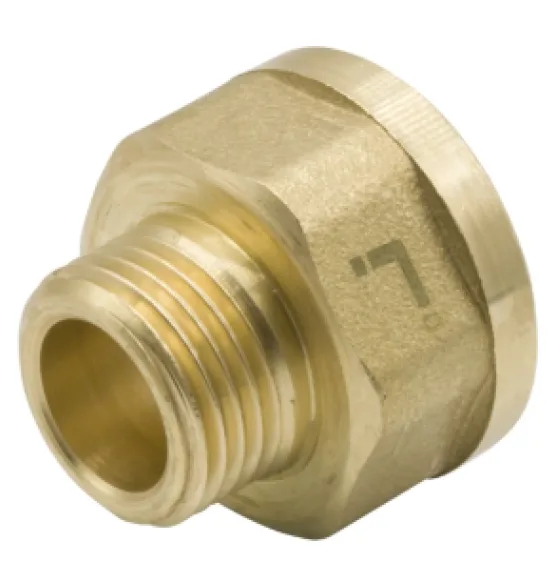Переходник латунный LEXLINE 3/4″ × 1/2″, ВН/НР