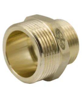 Переходник латунный LEXLINE 1 1/4″ × 1″, НР/НР