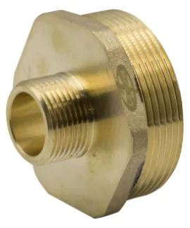 Переходник латунный LEXLINE 2″ × 3/4″, НР/НР